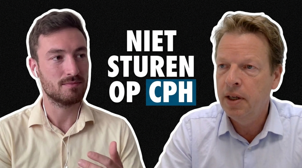 Niet sturen op CPH zegt Geert Jan Waasdorp