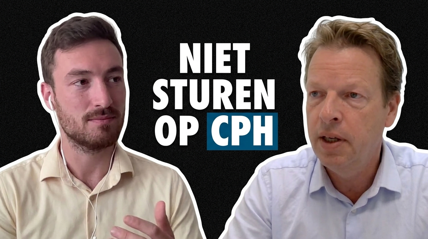 Niet sturen op CPH zegt Geert Jan Waasdorp